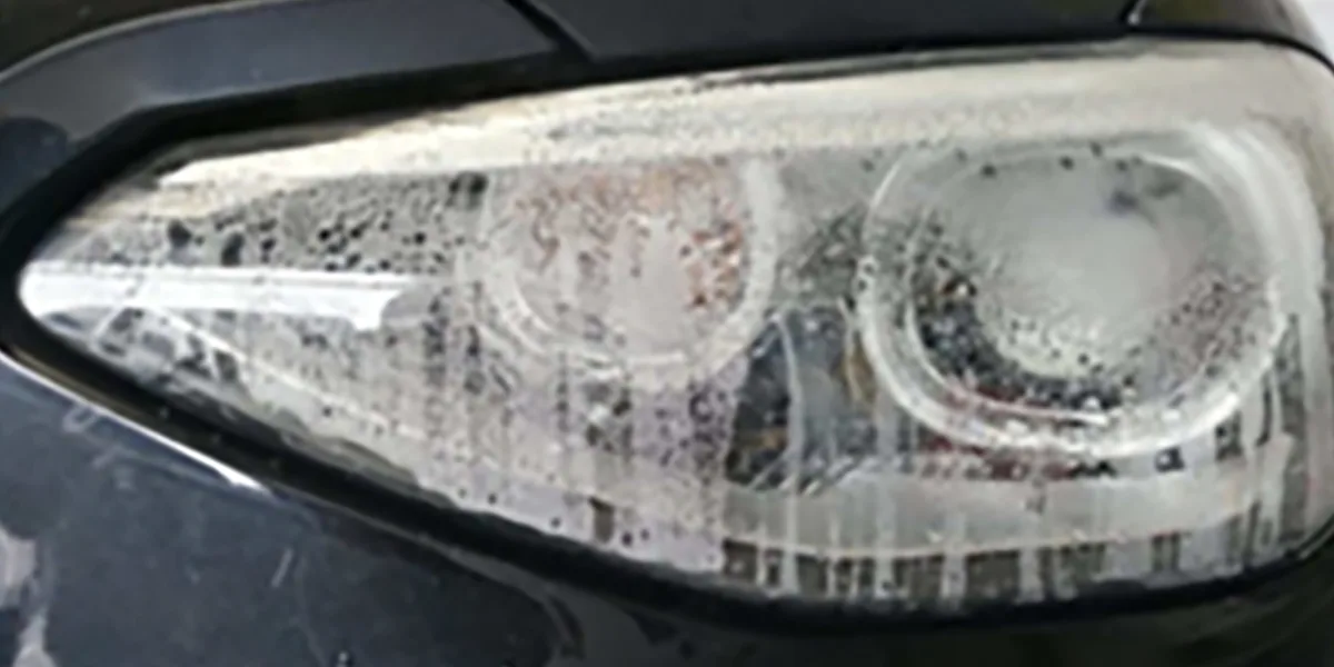 Mr Tint was ready to fix the moisture or water in the headlight.